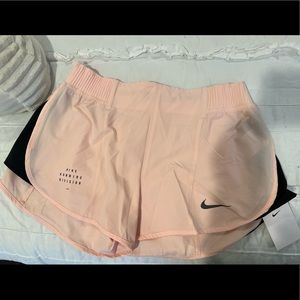 Light Pink Nike Running Shorts Never Worn